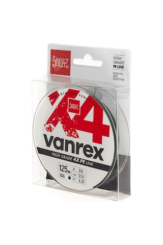 Lucky John Vanrex Pe Örgü X4 Yosun Yeşil 125m 0.10