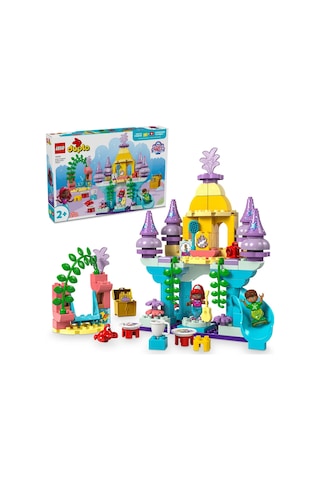 LEGO® DUPLO® │ Disney Ariel’in Sihirli Su Altı Sarayı 10435 - 2 Yaş & Üzeri Çocuklar için Eğitici Oyuncak Yapım Seti (116 Parça)