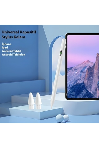 Ally K-2268 Dijital Göstergeli Universal Stylus Dokunmatik Kalem