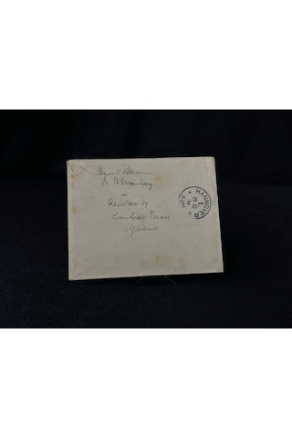 Deutsches Reich 1894 Yılında Alman İmparatorluğu Döneminde Postadan Geçmiş Zarf Reichspost 10 Pfennig Pullu