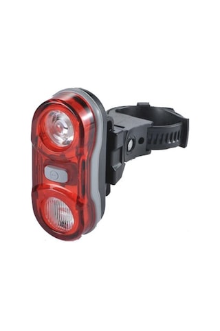 Jıngyı Bisiklet Arka Stop Far Işık Pil Dahil 2 Led 4 Fonksiyon Siyah