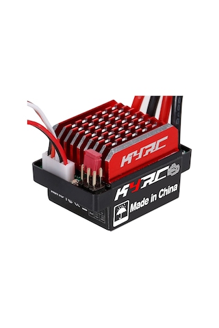 Aubyhe 1:10 Rc Araç İçin 60a Çift Yönlü Fırçalı Esc, Fren Özelliği Ve Xt60 Soketi İle Soğutma Sistemi