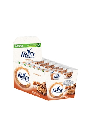Nestle Karamelli Tam Tahıllı Bar 16'lı
