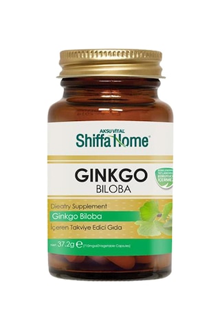 Aksu Vital Shiffa Home Ginkgo Biloba Kapsül 620 MG 60 Kapsül