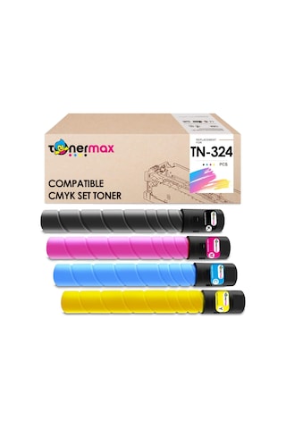 Tonermax Konica Minolta Tn-324 Uyumlu Toner Set / Bizhub C258 / C308 / C36