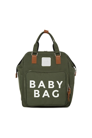 Bagmori Baby Bag Baskılı Cepli Anne Bebek Bakım Sırt Çantası