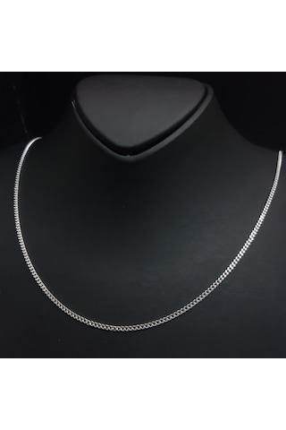 Gümüş Erkek Zincir Kolye (475131820)