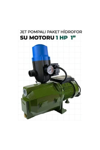 Stilmax Jet Pompalı Otomatik Paket Hidrofor Su Motoru 1 Hp 1''