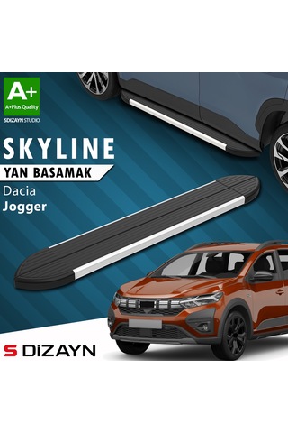 S-dizayn Dacia Jogger Skyline Aluminyum Yan Basamak 213 Cm 2022 Üzeri A+ Kalite