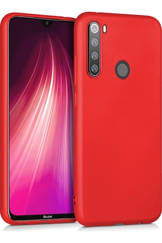 Xiaomi Redmi Note 8 Kılıf Liquid İçi Kadife Tam Koruma Silikon 001