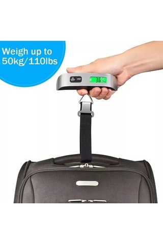 Dijital El Kantarı 50 Kg Bul Valiz Kurban Terazisi + Pil Hediyeli
