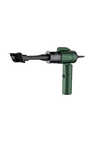 Shineyee Güçlü Emişli Katlanabilir Kablosuz El Tipi Araç Ve Ev Temizleme Cihazı, Yeşil 1300mah Pil