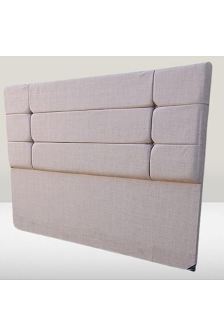 Başlık Dk Çift Kişilik 160'lık Model Dilimli Kareli Sütlü Kahve Keten Kumaş Elyapm