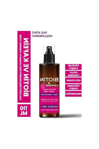 Biotin Ve Kafein İçeren Saç Kökü Güçlendirici Tonik - Hızlı Uzama İçin 110 Ml