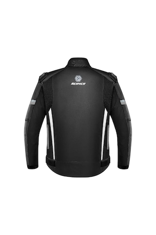 Scoyco Jk153 Siyah Gri Korumalı Motosiklet Mont