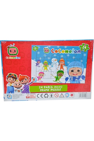 Utku Oyuncak Co7795 Cocomelon 24 Frame Puzzle Kar Keyfi