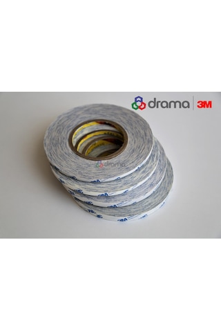 3m 9448 A - Şeffaf Çift Taraflı Bant 5 MM x 50m