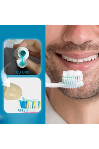 Diş Macunu Kapak Dağıtıcı Ev Banyo Benzersiz Tasarım Yeniden Kullanılabilir Kapaklar Yaratıcı Eğlenceli Oyuncak İçin Uygun