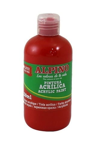 Alpino Dv-024 Akrilik Boya Kırmızı 250 Ml