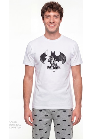 Penti Erkek Renkli Lic-Batman Pijama Takımı