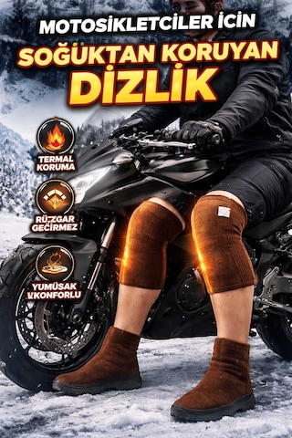 Fitformgiyim Yüngp Model Yün Bacaklık Diz Isıtıcı, Kışlık Termal Koruyucu Kısa Dizlik
