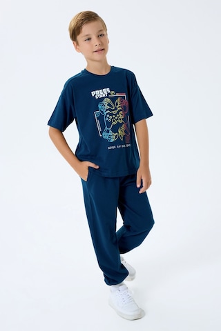 Rolypoly Erkek Çocuk Lacivert Pijama Takım Rp3759-c-v1