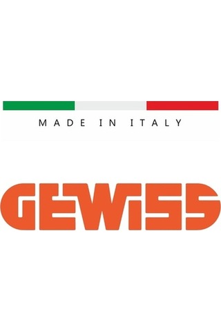 Gewiss System 27 Combi Dış Mekan Korumalı Sıva Üstü Kapaklı Priz