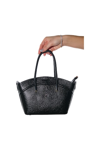 Luvishoes 1375 Siyah Grain Kadın Kol Çantası