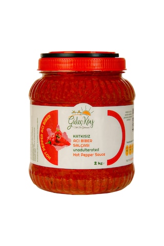 GüleçKöy Acı Biber Salçası 2 KG
