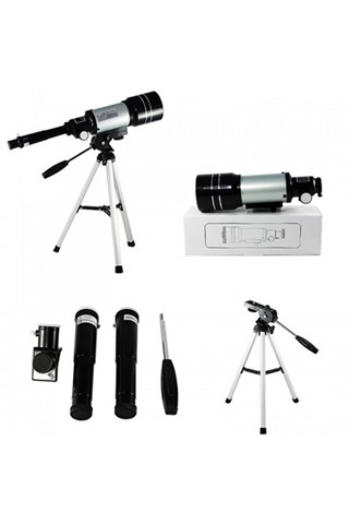F30070m Profesyonel Astronomik Teleskop - 70mm Diyafram & Hd Optik Set