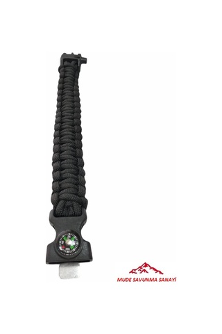 Paracord Bileklik Haki Çok Renkli