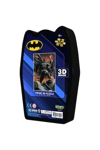 Prime 3d - Batman 300 Parça Puzzle 35590 - Metal Kutu