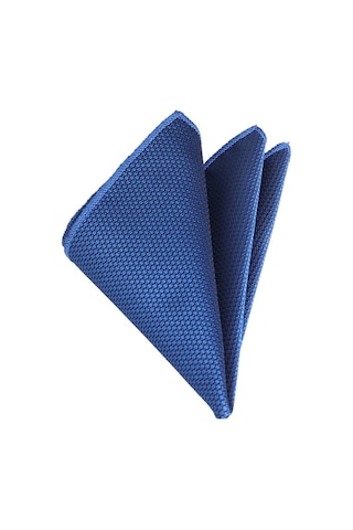 Brianze Gece Mavisi (Indigo) Mendilli Kravat SMDK-20 Mavi