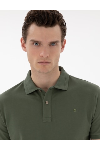 Pierre Cardin Erkek Haki Tişört Basic 50302561-vr027 Haki