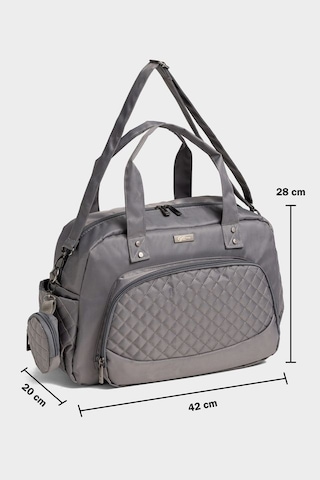 Go Bag Olivia Gri Anne Bebek Bakım Çantası