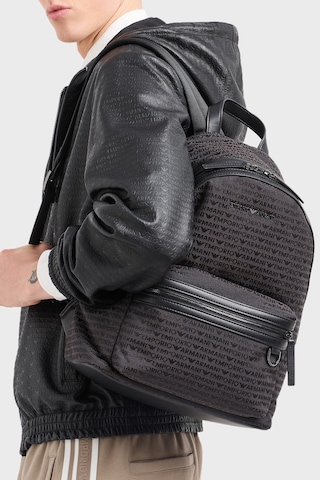 Emporio Armani Erkek Sırt Çantası Em001209 Af13823 U8168 Siyah Siyah