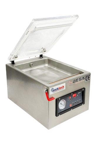 Besa 26 Cm Tek Çene Vakum Makinesi Çelik