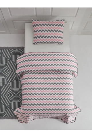 Suvay Kapitoneli Tek Kişilik Yatak Örtüsü Çift Taraflı Renkli Genç Ve Çocuk Odası Kapitone Yatak Örtüsü Pempe