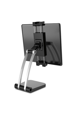 Novahub 360 Derece Dönen Masaüstü Tablet Ve Telefon Standı - 4-13 İnç, Ayarlanabilir, Siyah/beyaz