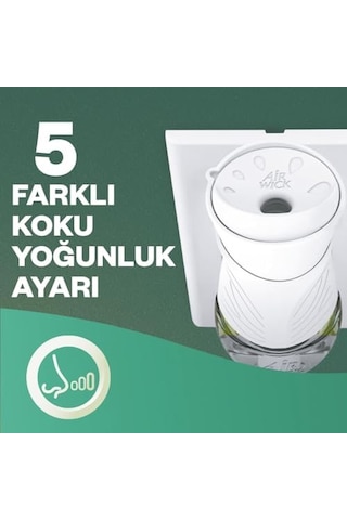 Elektrikli Oda Kokusu Esansiyel Yağlar Cihaz + Yedek Şişe Vanilya