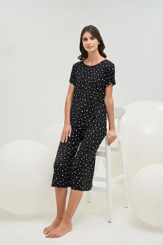 U.S. Polo Assn. 16696 Kısa Pijama Takım Siyah