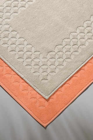 Biscay Bathmat Desert - Ekstra Yumusak, Modern %100 Pamuk 50X75Cm Krem
