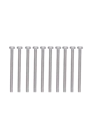 50 Adet M3x40 Yarık Baş Vida Kaiyi Standart