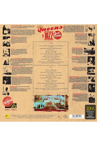 Queens Of Jazz - Love Songs Plak