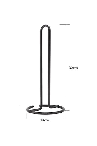 Teknotel Mg302 Kağıt Havlu Tutucu - Siyah Siyah