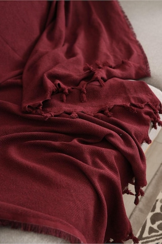 Bordo Koltuk Örtüsü Balık Sırtı Desen 180 210 Bordo