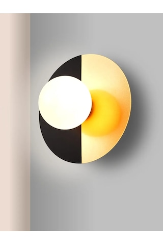 Lamplandia Duvara Monte Edilebilen Yatak Odası Ve Antre İçin Duvar Aplik Lambası. 318339330 Siyah