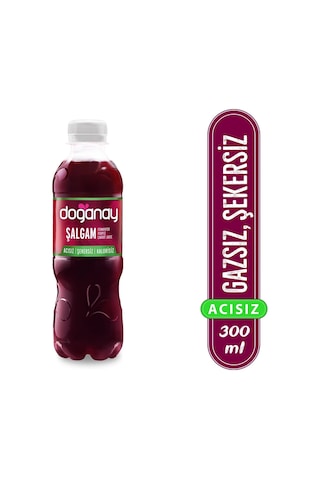 Doğanay Şalgam Suyu Acısız 300 Ml X 24 Adet