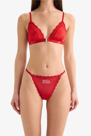 Defacto Dantel Detaylı Tanga-fall İn Love G1110ax25wnrd79 Kırmızı-rd79