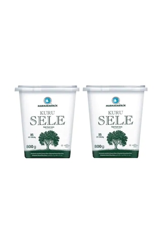 Marmarabirlik Kuru Sele 321-350 KB XS Siyah Zeytin 2 x 800 G